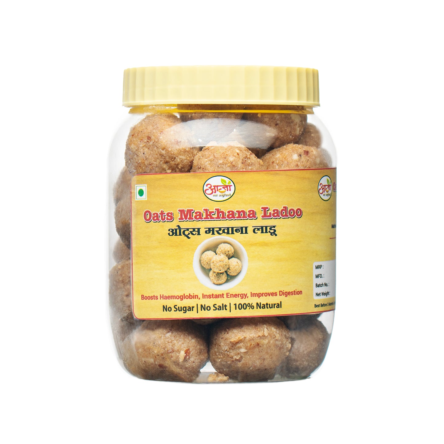 Oats Makhana Ladoo