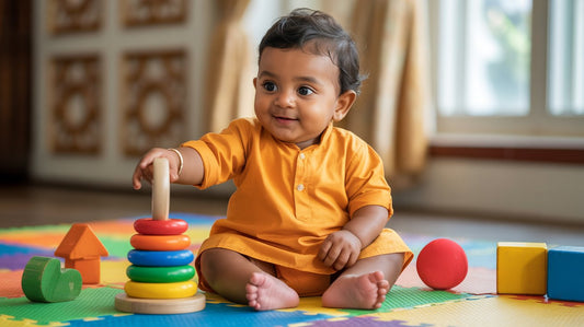 👶 मोटर स्किल्स डेव्हलपमेंट टप्पे – बाळाच्या हालचालींच्या वाढीचा प्रवास