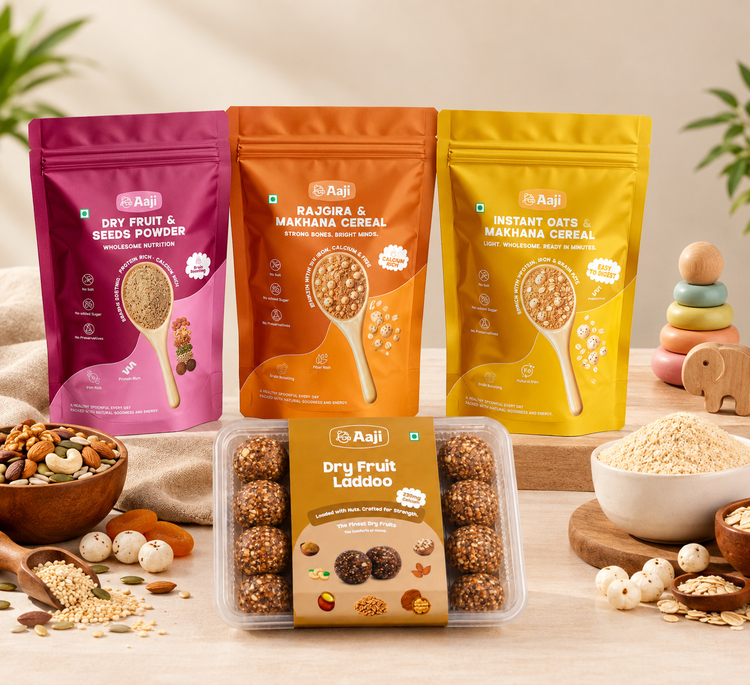 Aaji's Dry Fruit & Makhana Combo