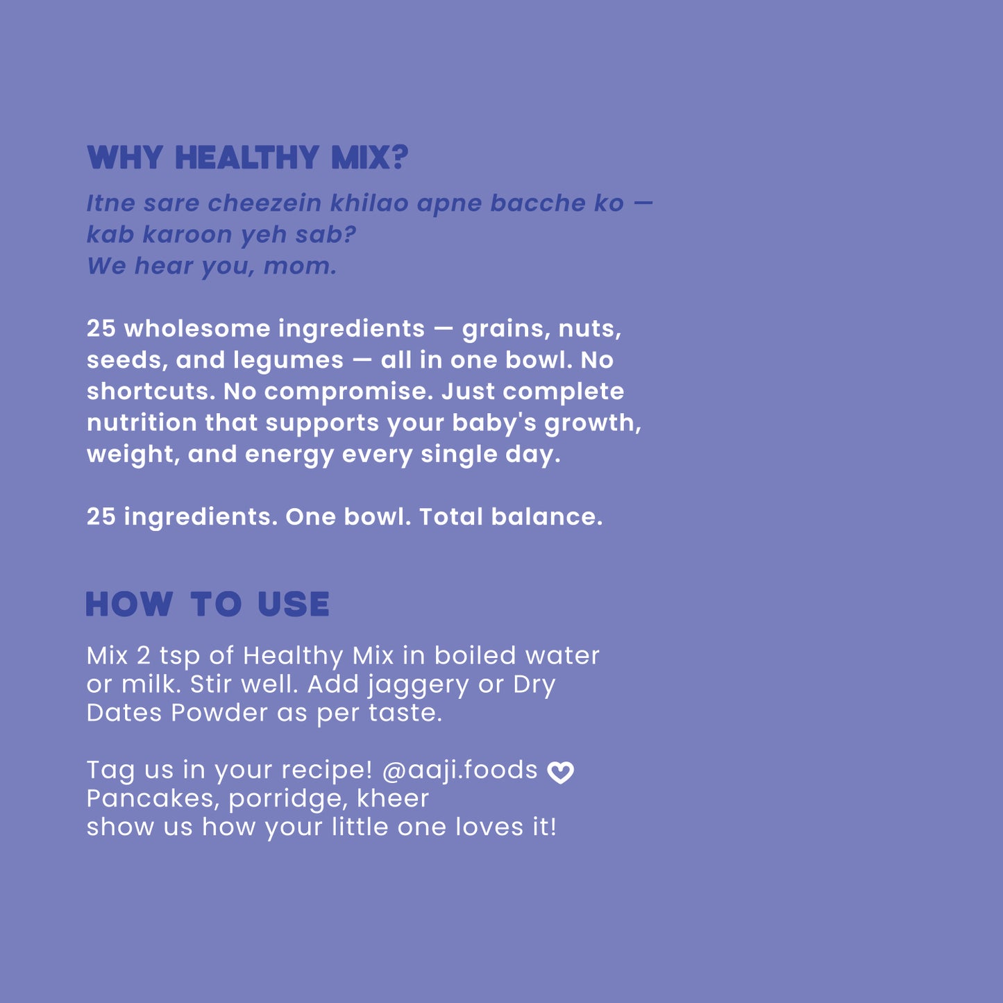 Healthy Mix Powder