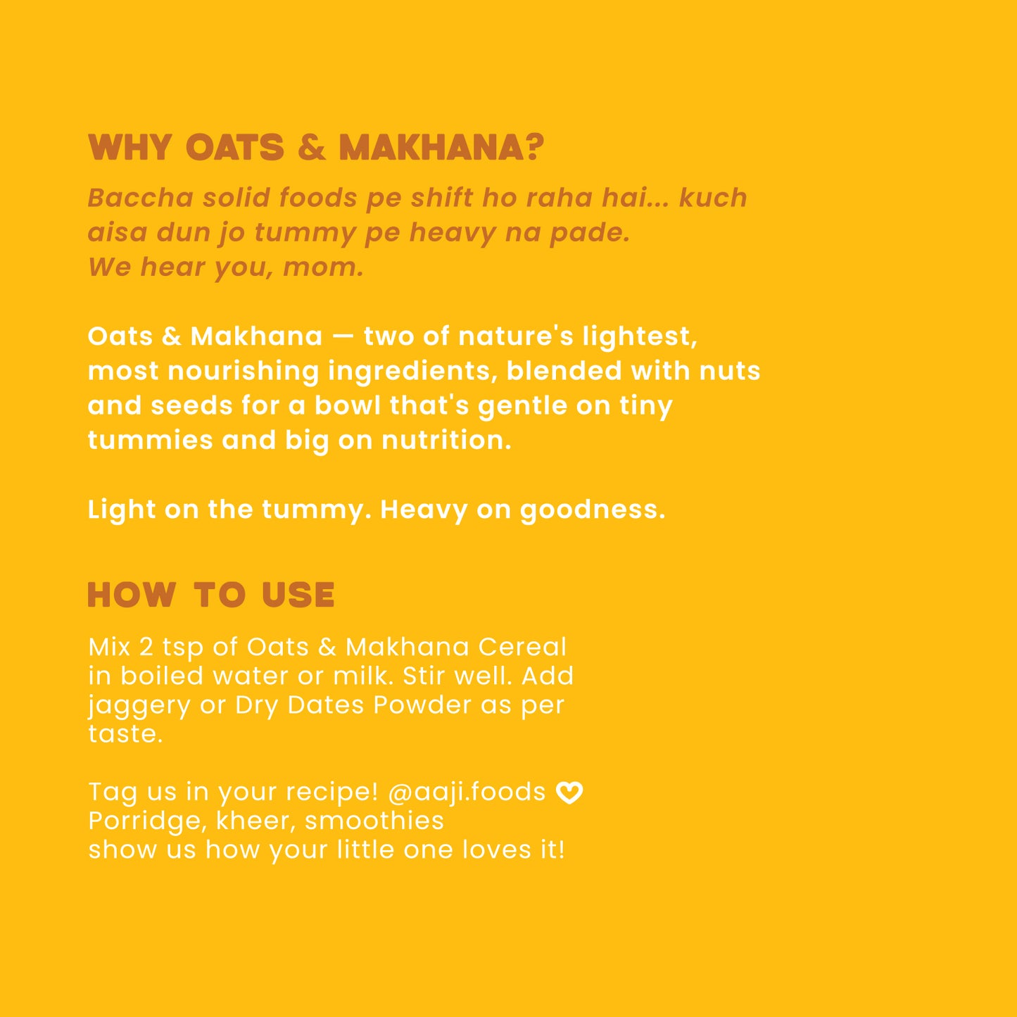 Oats Makhana Mix - Instant Cereal